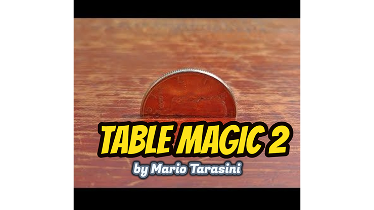 (image for) Table Magic 2 by Mario Tarasini video DOWNLOAD