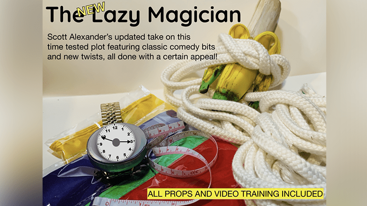 (image for) THE (NEW) LAZY MAGICIAN by Scott Alexander - Trick - Click Image to Close