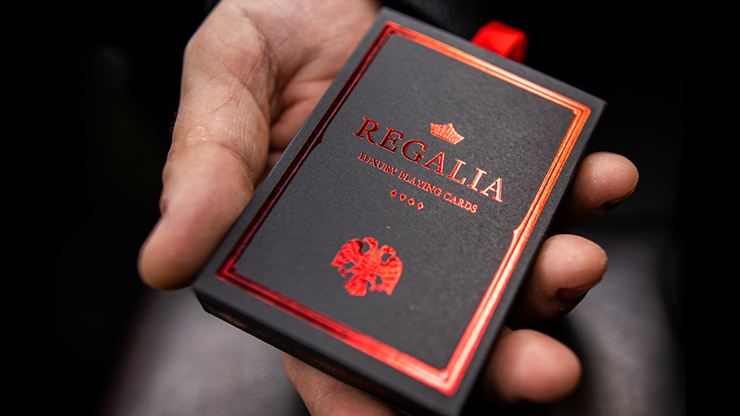 (image for) Regalia Red Playing Cards (Signature Edition) by Shin Lim - Click Image to Close