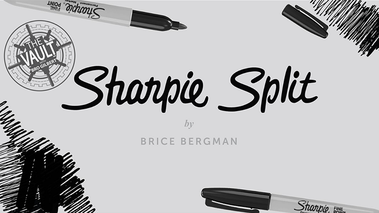 (image for) The Vault - Sharpie Split by Brice Bergman - Click Image to Close