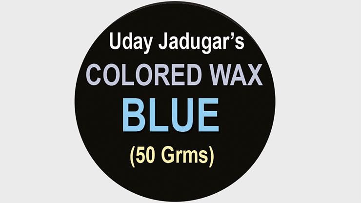 (image for) COLORED WAX (BLUE) 50grms. Wit by Uday Jadugar - Trick