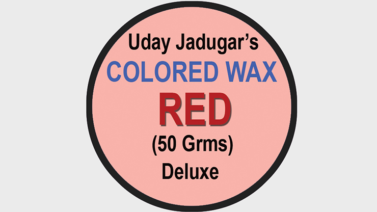 (image for) COLORED WAX (RED) 50grms. Wit by Uday Jadugar - Trick