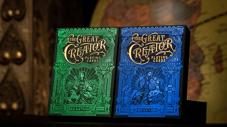 (image for) The Great Creator: Sky Edition Playing Cards by Riffle Shuffle - Click Image to Close
