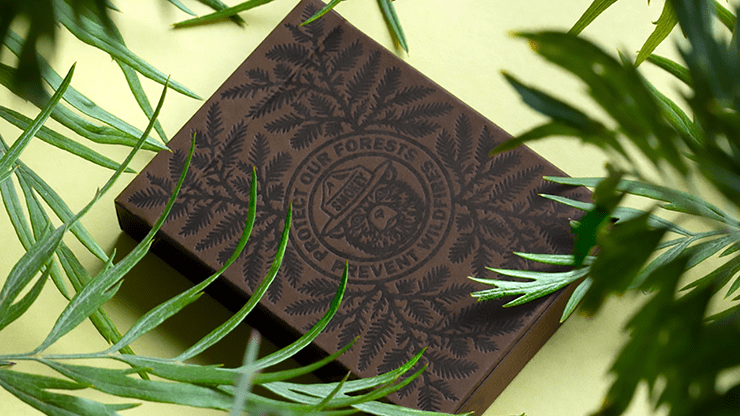 (image for) Smokey Bear (Brown) Limited Edition Playing Cards by Art of Play - Click Image to Close