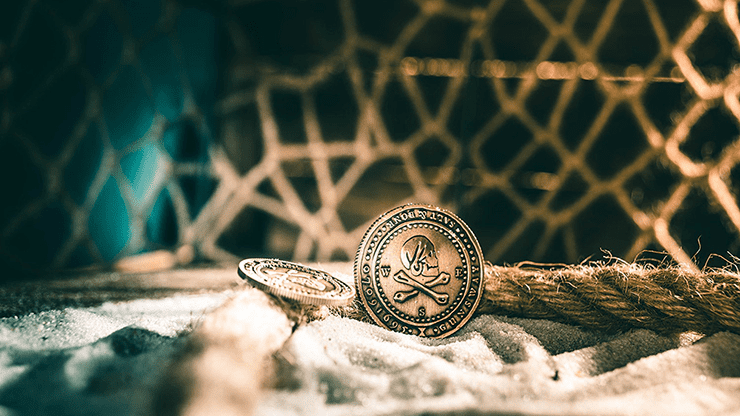 (image for) Pirate Coins (Dollar) by Ellusionist -Trick - Click Image to Close