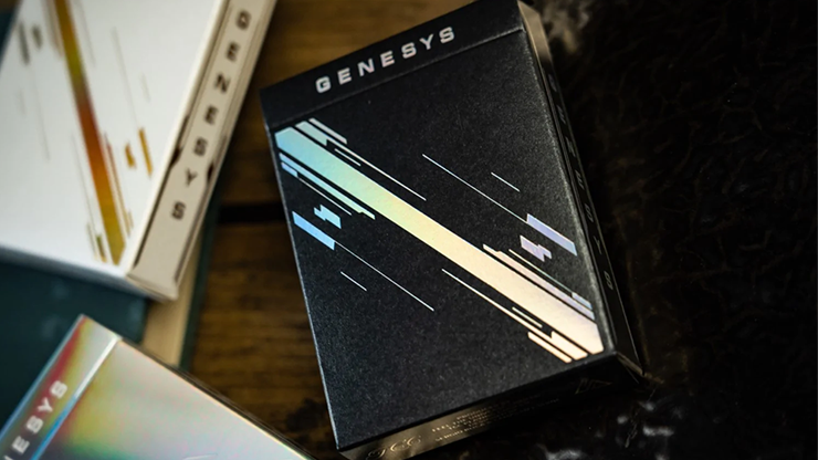 (image for) Odyssey Genesys (Black) Edition Playing Cards by Sergio Roca - Click Image to Close