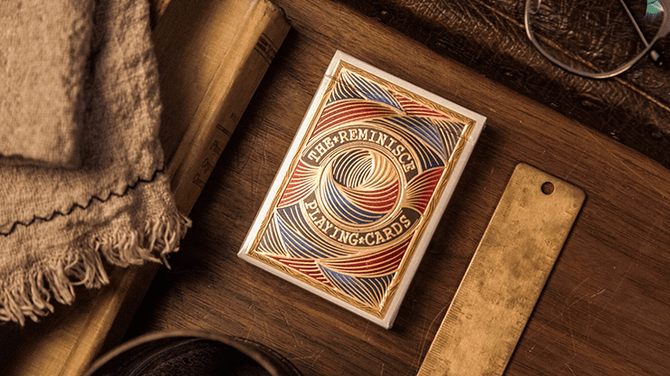 (image for) Reminisce (Red) Playing Cards - Click Image to Close