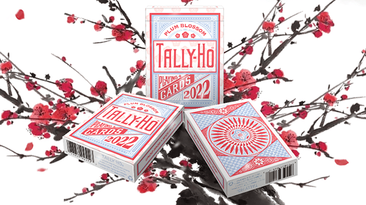 (image for) Tally-Ho Plum Blossom Playing Cards - Click Image to Close