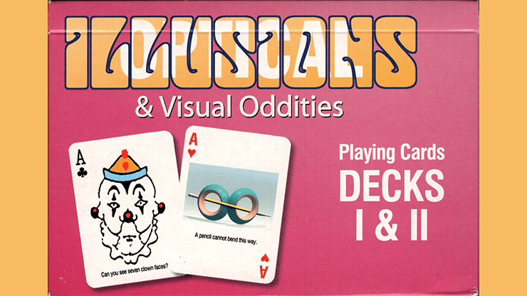 (image for) Illusions & Visual Oddities Playing Cards 2 Deck Set - Click Image to Close