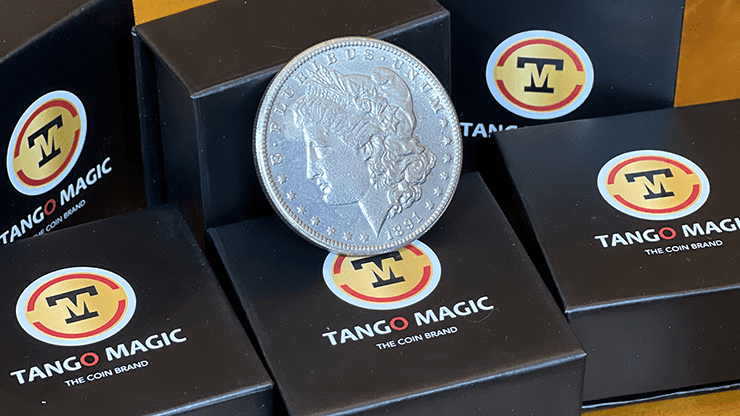 (image for) Replica Morgan Magnetic Coin (Gimmicks and Online Instructions) by Tango Magic - Trick - Click Image to Close