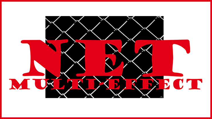 (image for) MULTI EFFECT NET (Gimmicks and Online Instructions) by Mago Flash - Click Image to Close
