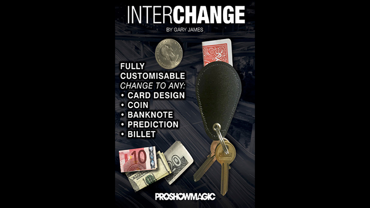 (image for) Interchange (Gimmicks and Online Instructions) by Gary James - Trick - Click Image to Close