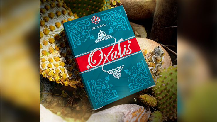 (image for) Oxalis (Teal Edition) Playing Cards - Click Image to Close