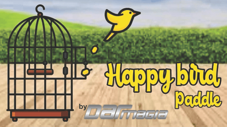 (image for) HAPPY BIRD PADDLE by Dar Magia - Trick - Click Image to Close