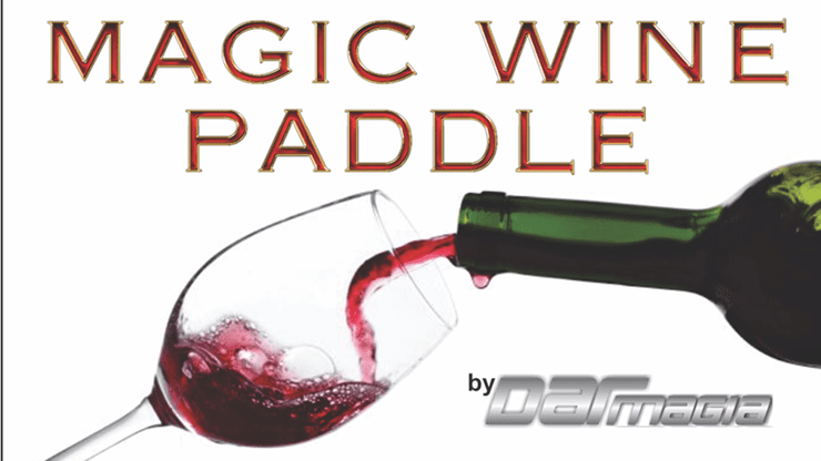 MAGIC WINE PADDLE by Dar Magia - Trick