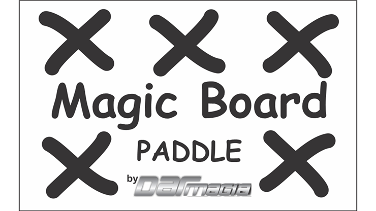 (image for) MAGIC BOARD PADDLE by Dar Magia - Trick - Click Image to Close