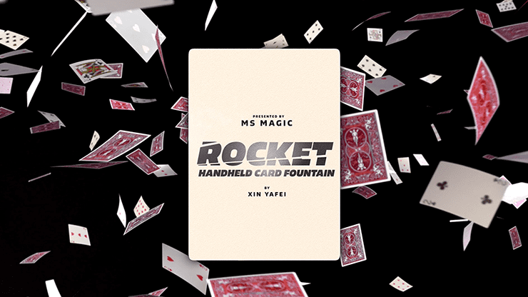 THE ROCKET Card Fountain RIGHT HANDED (Wireless Remote Version) by Bond Lee - Trick