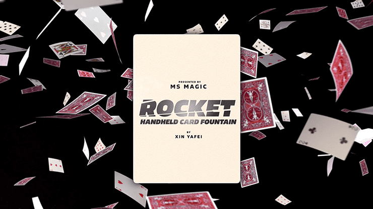 (image for) THE ROCKET Card Fountain RIGHT HANDED (Wireless Remote Version) by Bond Lee - Trick - Click Image to Close