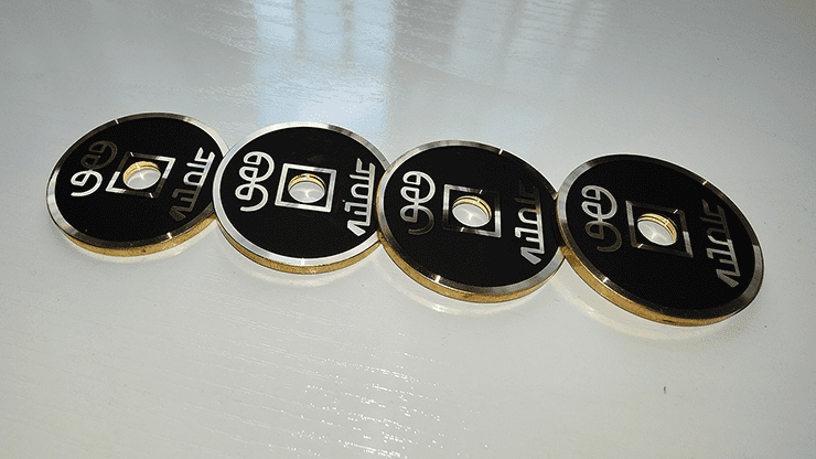 (image for) CHINESE COIN BLACK by N2G - Trick - Click Image to Close