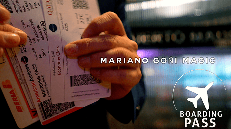 (image for) Boarding Pass (Gimmicks and Online Instruction) by Mariano Goni - Trick - Click Image to Close