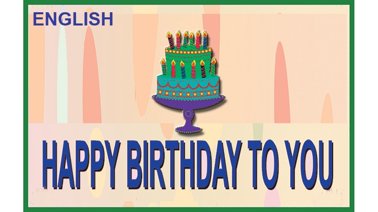(image for) HAPPY BIRTHDAY TORN AND RESTORED (English) 25 PK. by Uday's Magic World - TRICK - Click Image to Close