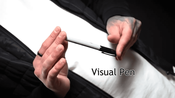 (image for) Visual Pen (Gimmicks and Online Instructions) by Axel Vergnaud - Trick - Click Image to Close
