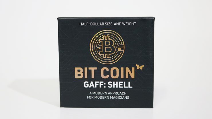 (image for) Bit Coin Shell (Gold) by SansMinds Creative Lab - Trick - Click Image to Close