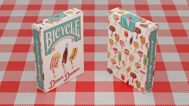 (image for) Bicycle Diner Dames Playing Cards by Kelly Gilleran - Click Image to Close