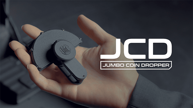 Hanson Chien Presents JCD Jumbo Coin Dropper by Ochiu Studio (Black Holder Series) - Trick