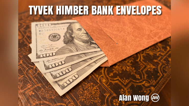(image for) Tyvek Himber Bank Envelope SET by Alan Wong - Trick - Click Image to Close