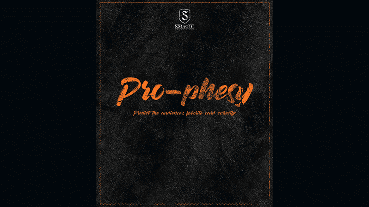 (image for) Pro-Phesy (Gimmicks and Online Instructions) by Smagic Productions - Trick - Click Image to Close