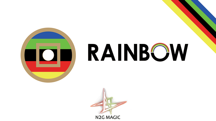 (image for) RAINBOW COINS (MORGAN) by N2G - Trick - Click Image to Close