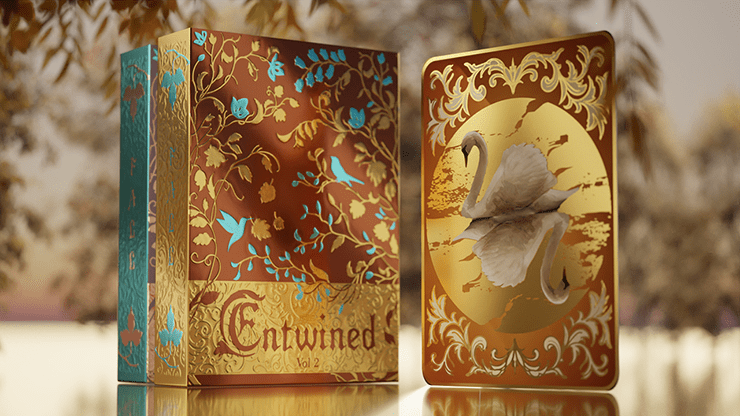 (image for) Entwined Vol.2 Fall Gold Playing Cards - Click Image to Close