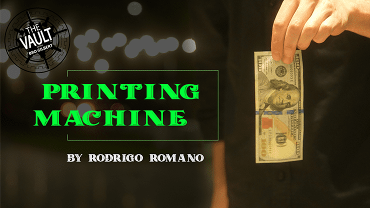 (image for) The Vault - Printing Machine by Rodrigo Romano video DOWNLOAD - Click Image to Close