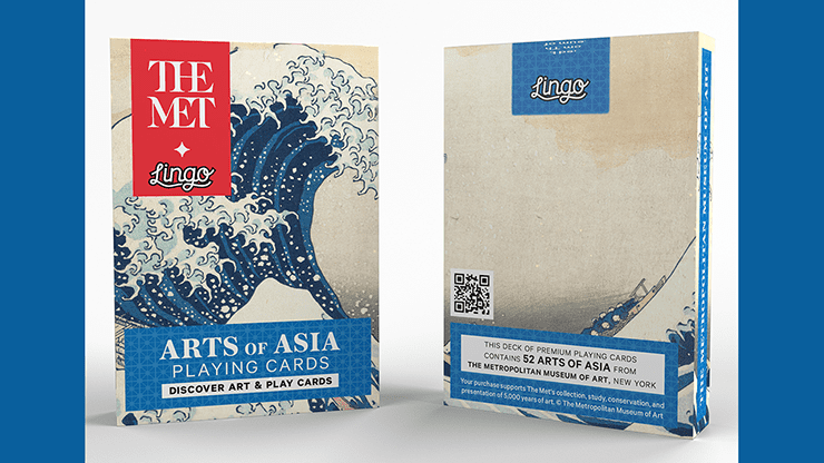 (image for) Arts of Asia Playing Cards-The Met x Lingo - Click Image to Close