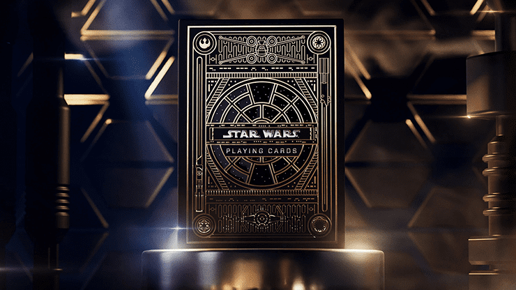 (image for) Star Wars Gold Edition Playing Cards by theory11 - Click Image to Close