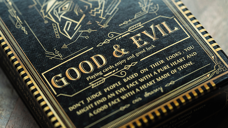 (image for) Good and Evil Playing Cards - Click Image to Close