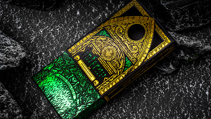 (image for) Inferno Emerald Blaze Edition Playing Cards - Click Image to Close