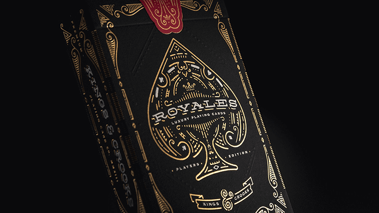 (image for) Royales Players (Noir Marked) Playing Cards by Kings and Crooks - Click Image to Close