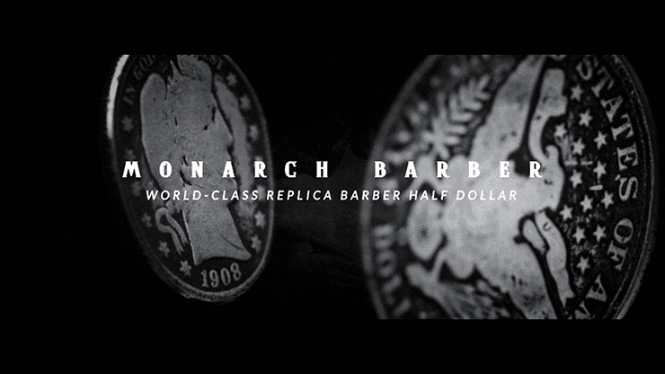 (image for) Skymember Presents Monarch (Barber) un-gimmicked Coin Only by Avi Yap - Trick - Click Image to Close