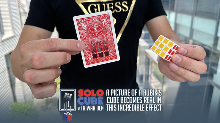 (image for) SOLO CUBE (Gimmicks and Online Instructions) by Taiwan Ben - Trick - Click Image to Close