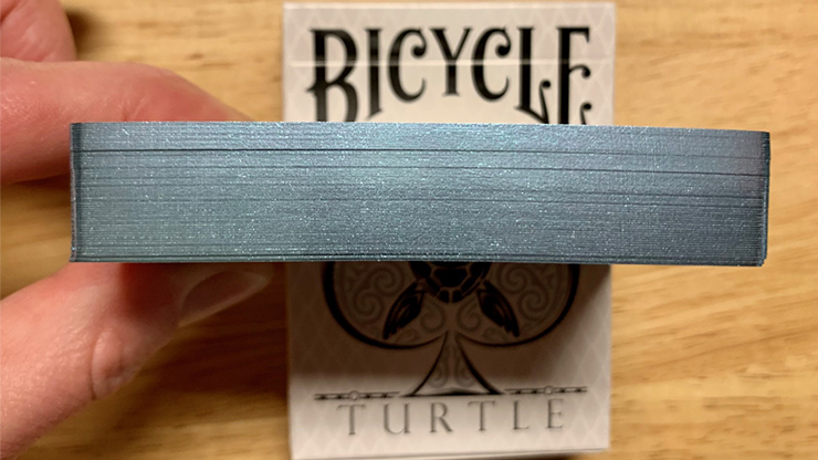 (image for) Gilded Bicycle Turtle (Sea) Playing Cards - Click Image to Close