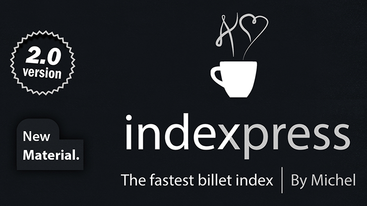 (image for) Indexpress 2.0 (Gimmick and Online Instructions) by Vernet Magic - Trick - Click Image to Close