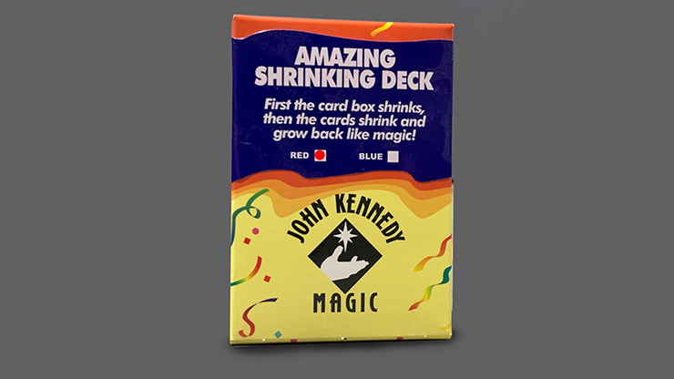 (image for) Amazing Shrinking Deck RED by John Kennedy Magic - Trick - Click Image to Close