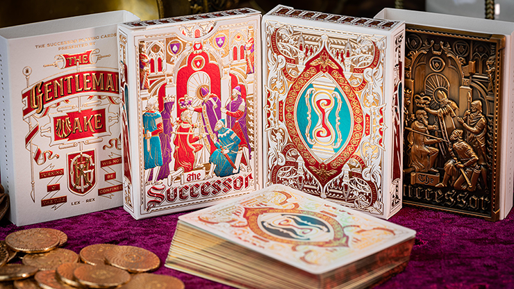 (image for) The Successor Monarch White Limited Edition Playing Cards