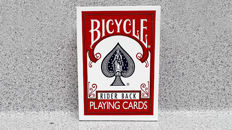 (image for) Bicycle 2 Faced Red Tuck (Mirror Deck Same on both sides) Playing Card - Click Image to Close
