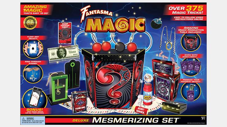 (image for) IMPROVED DELUXE MESMERIZING SET by Fantasma Magic - Trick - Click Image to Close