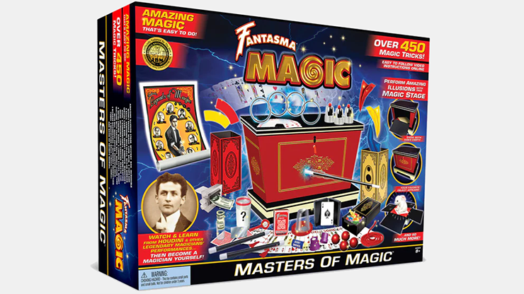 (image for) NEW IMPROVED MASTERS OF MAGIC SET by Fantasma Magic - Trick - Click Image to Close