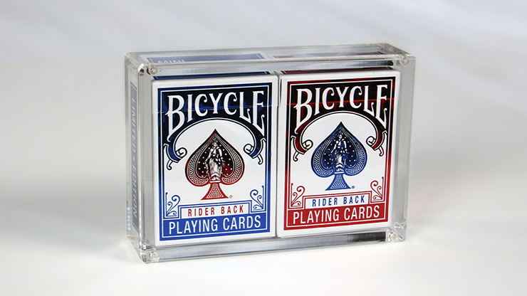 (image for) Bicycle Rider Back Mini Limited Edition (2 Pack With Foil Tucks In Carat Case) by US Playing Card Co - Click Image to Close