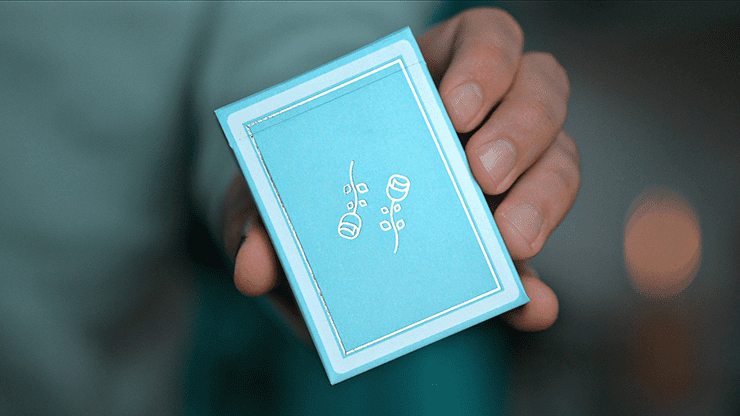 (image for) Cold Foil Black Roses Hotel Playing Cards - Click Image to Close